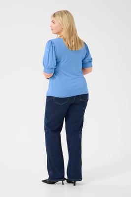T-shirt Tight fit Ebb and Flow blue