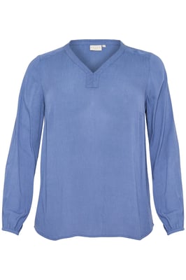 Blouse met lange mouwen Regular fit Blue Indigo