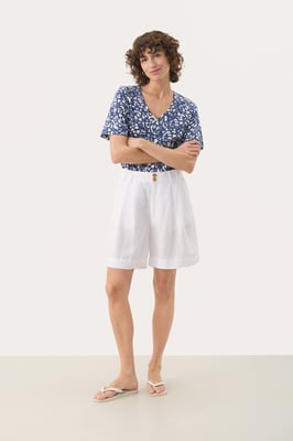 Short Regular fit Bright White