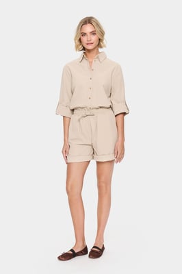 Short Regular fit Plaza Taupe beige