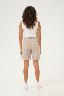 Short Loose fit Dune/White Stripe sand