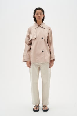 Overgangsjas Baggy fit Sandstone sand