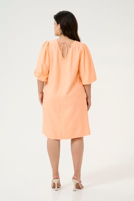 Jurk A-shape orange
