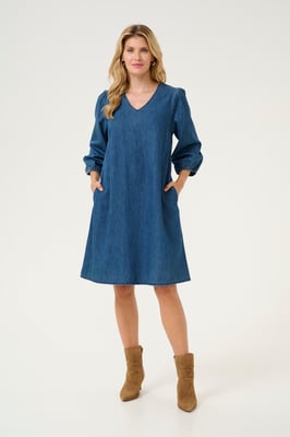 Jurk Relaxed fit dark blue