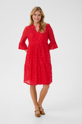 Jurk A-shape High Risk Red