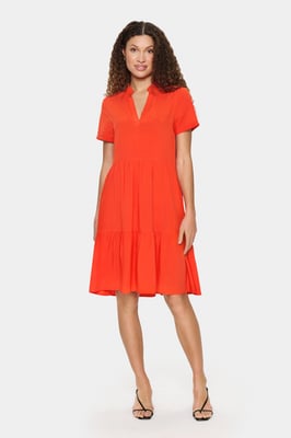 Jurk Loose fit Poinciana rose