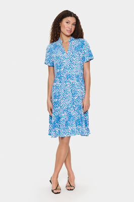 Jurk Loose fit Campanula Soft Zigzag multicolour