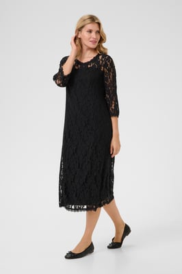 Jersey jurk Feminine Pitch Blac