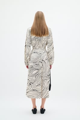 Jurk Graphic Stripe multicolour