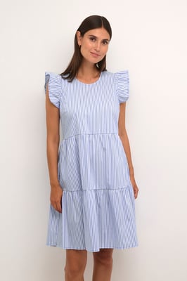 Jurk A-shape blue