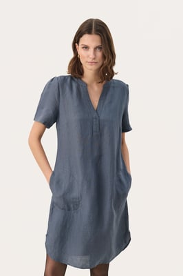 Jurk Regular fit dark grey