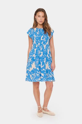Jurk Regular fit Campanula Water Blooms multicolour