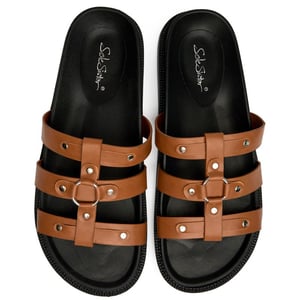 Solesister Honey Footbed Sandalen