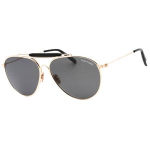 Tom Ford Raphael-02 glanzende roségouden zonnebril