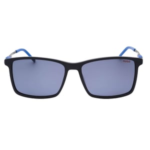 Hugo Boss Matte Blauwe Zonnebril