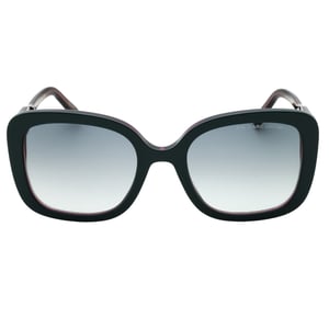 Marc Jacobs Donkergrijze SF Lenzen Teal Groene Zonnebril