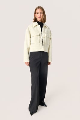 Jas Casual fit Whisper White