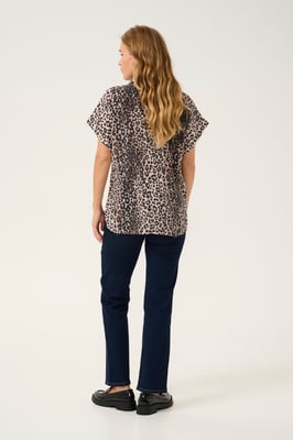 Overhemd Oversize fit Leopard animal