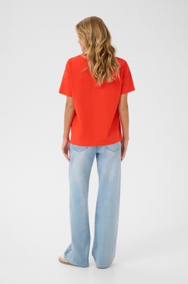 T-shirt Loose fit Grenadine W. Chalk Art Work orange