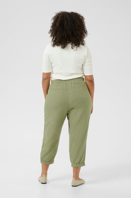 Capribroek Regular fit Oil Green