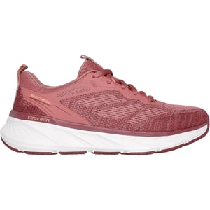Skechers Edgeride Power Flow Textiel Dames Donker Mauve Sneakers