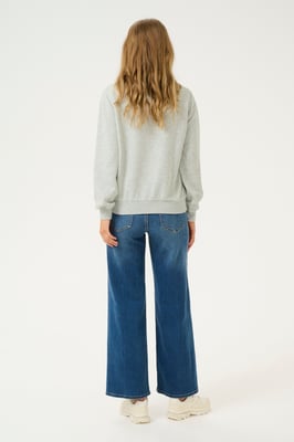 Sweatshirt Loose fit Grey Melange