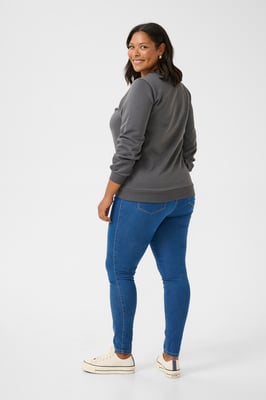 Sweatshirt Loose fit Black Oyster