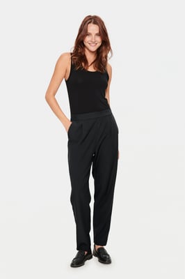 Casual broek Classic fit Night Sky navy