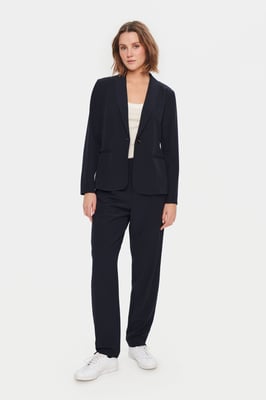 Casual broek Classic fit Night Sky navy