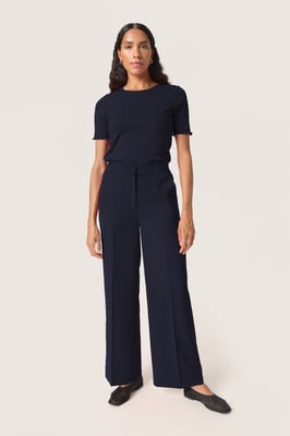 Casual broek Loose fit Night Sky navy
