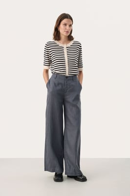 Casual broek Classic fit Turbulence grey