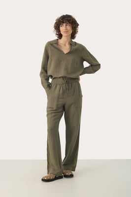 Casual broek Casual fit Kalamata green