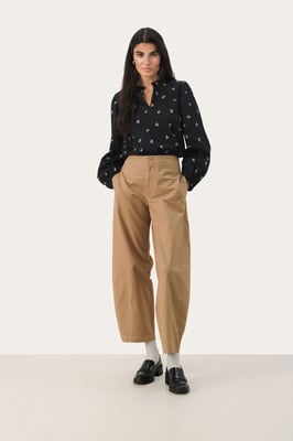 Casual broek Classic fit Cartouche beige