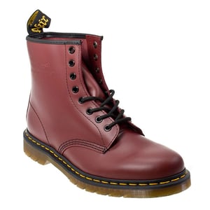 Shop Voor Dr. Martens 1460 Gladde Vrouwelijke Kersenrode Leren Laarzen