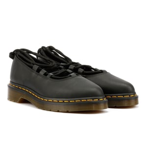 Dr. Martens Elphie II Virginia Dames Schoenen Van Zwart Leer