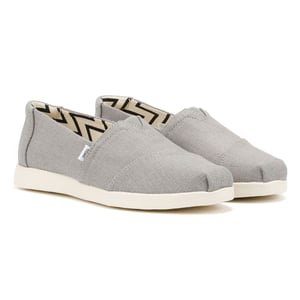 TOMS Alpargata Plus Heritage Canvas Dames Grijze Espadrilles