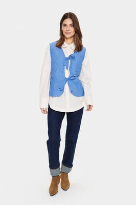 Vest Regular fit Palace Blue