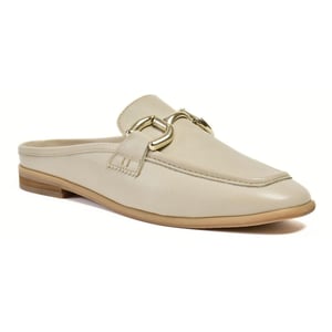 Pod Mila Leren Dames Taupe Mules