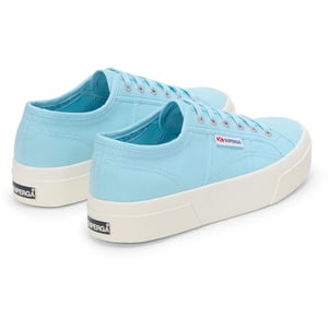 Superga 2740 PLATFORM Katoenen Dames Crystal Azul Sneakers