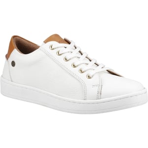 Cotswold Radcot Dames Sneakers Van Wit Leer