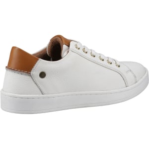 Cotswold Radcot Dames Sneakers Van Wit Leer