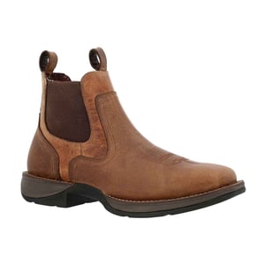 Durango Rode Dirt Rebel Leren Heren Old Town Bruin/Tan Enkelboots