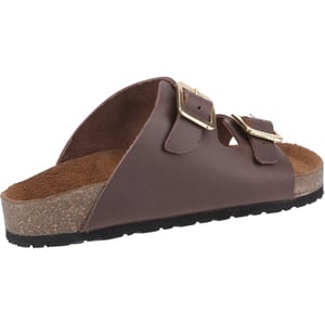Cotswold Lushill Leren Dames Bruine Sandalen