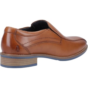 Hush Puppies Donovan Leren Heren Tan Instappers
