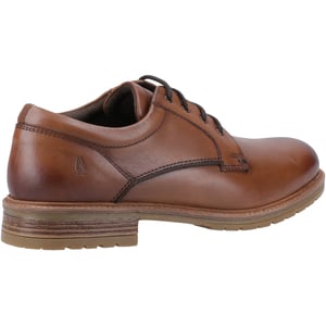 Hush Puppies Richie Leren Herenschoenen in Tan met Veters