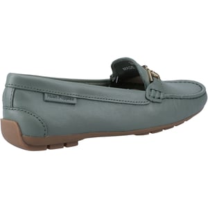 Hush Puppies Eleanor Leren Dames Sage Instappers