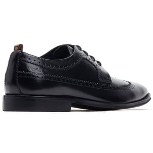 Base London Havisham Leren Heren Zwarte Brogues Schoenen