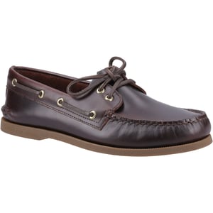 Sperry Authentic 2 Eye Leer Heren Amaretto Bootsschoenen