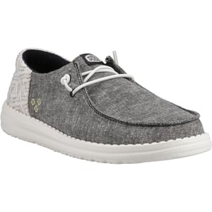 HEYDUDE Wendy Funk Surf Baja Katoenmengsel Vrouwen Zwarte/Multi Mokassins Schoenen
