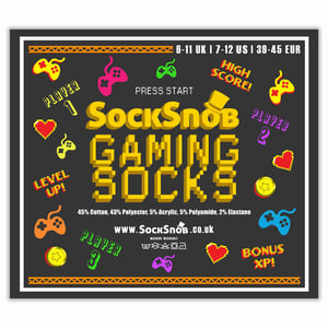 3-Pack Mannen Retro Gaming Funky Noviteit Videogamesokken